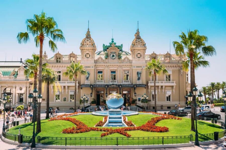 From Monaco to Monte Carlo Royal Sites Scents Private Tour - Outside Views of the Monte Carlo Casino