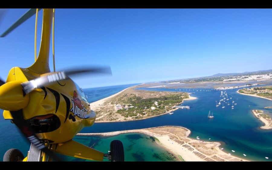 From Monte Gordo: Algarve Private Scenic Gyrocopter Flight - Exact Location and How to Find the Meeting Point