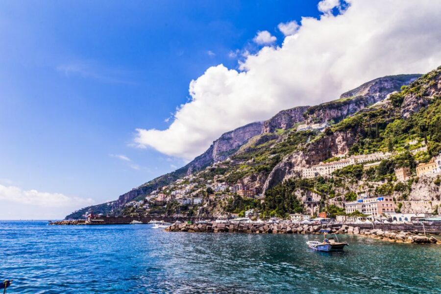 From Naples: Boat Tour of Amalfi, Positano and Ravello - Scenic Boat Ride Along the Gulf of Naples and Sorrento Coast