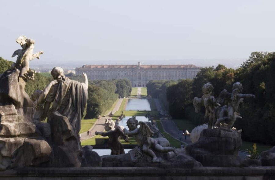 From Naples: Caserta Royal Palace Tour - Departure and Route Through the Campanian Countryside