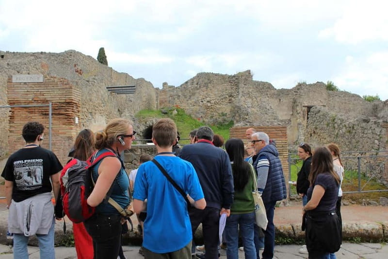 From Naples: Pompeii Tour with Guide, Driver & Ticket - Exploring Pompeii with a Local Guide