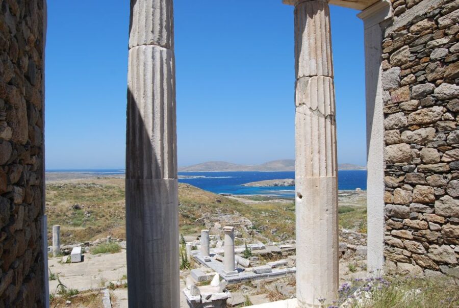 From Naxos: Delos and Mykonos Full-Day Boat Trip - Exploring the Archaeological Site of Delos