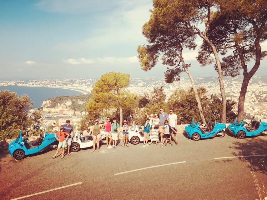 From Nice: 2-Hour Scenic Drive by 3-Wheel Vehicle - Experience the French Riviera in a 3-Wheel Car
