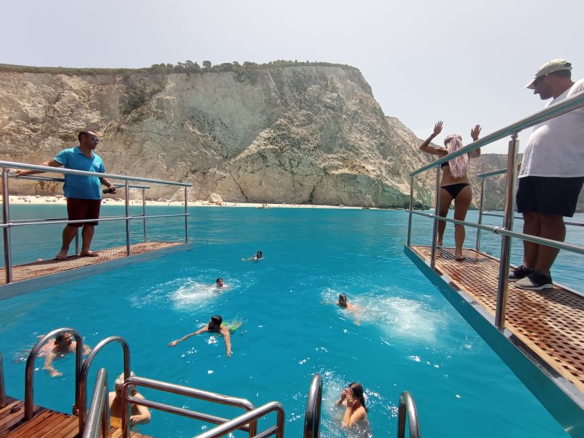 From Nydri: Boat to Kefalonia and Ithaki with Swim Stops - Departing from Nydri at St. Maura Travel