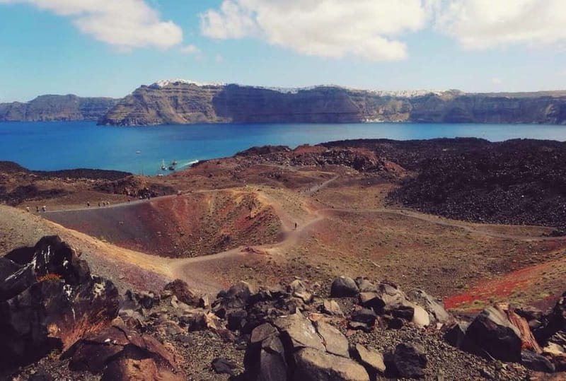 From Old Port:Volcanic Islands Boat Trip & Hot Spring Visit - Navigating the Volcanic Craters of Nea Kameni