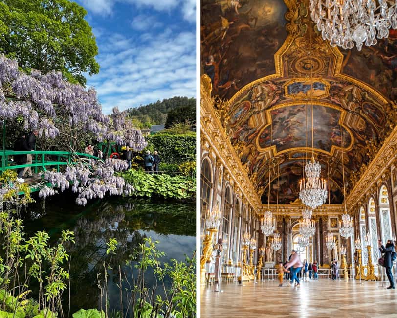 From Paris: Full day in Giverny & Versailles - Private Tour - Starting in Paris with Private Pickup and Comfortable Transport