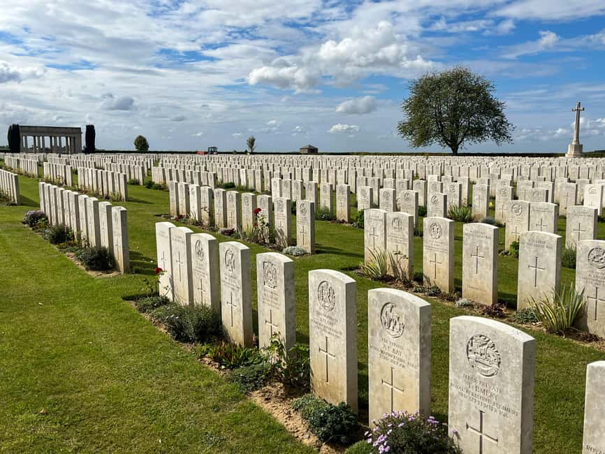From Paris : WWI Somme Battlefields with Licensed Guide - Highlights of the WWI Somme Tour