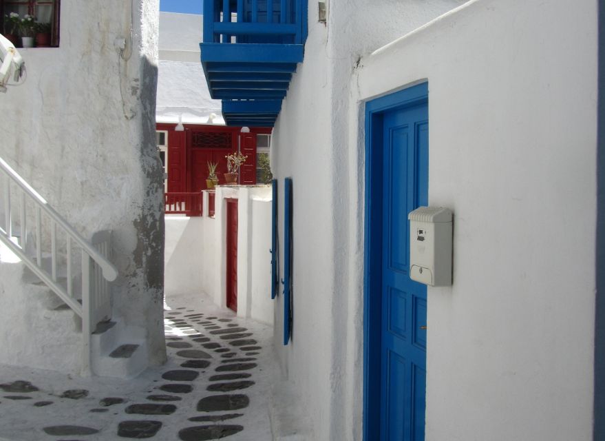 From Paros: Day Trip to Mykonos - Exploring Mykonos Town: Winding Alleys and Whitewashed Houses