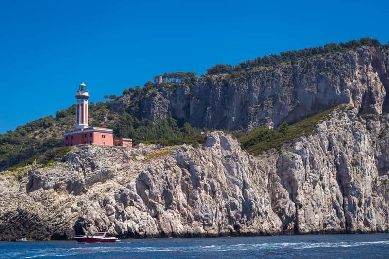 From Pompeii/Castellammare/Vico Equense: Capri Day Cruise - The Scenic Boat Cruise of Capris Coastline