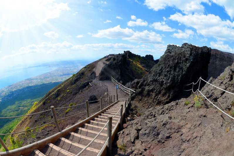 From Pompeii: Mont Vesuvius excursion - Comfortable Transport through Vesuvius National Park