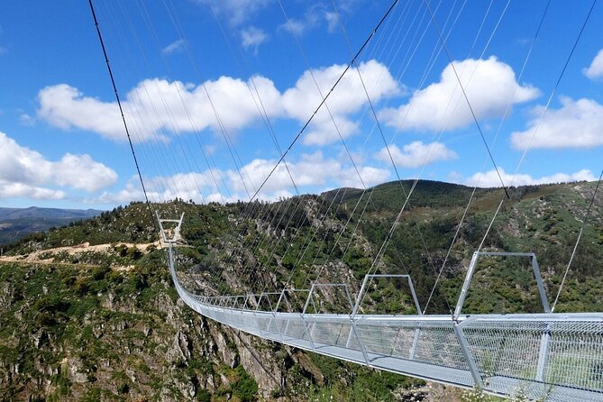 From Porto: 516 Arouca Bridge and Paiva Walkways Guided Tour - Crossing the 516 Arouca Suspension Bridge at 175 Meters High