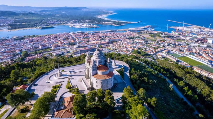 From Porto: Viana do Castelo (5Hours) - Half Day - Visiting Monte de Santa Luzia for Panoramic Views