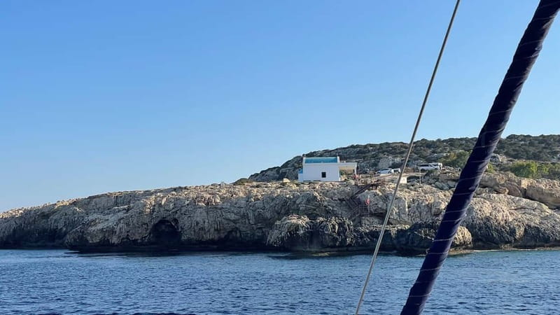 From Protaras: Catamaran Cruise to Blue Lagoon - Scenic Views of Cyprus’s Eastern Coastline