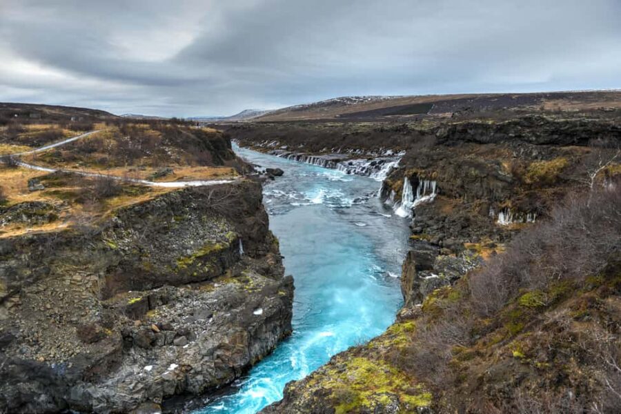 From Reykjavik: Exclusive Silver Circle Private Day Tour - Visiting Hraunfossar and Barnafoss Waterfalls