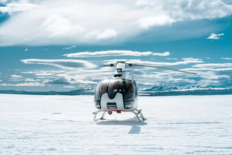 From Reykjavik: Fire And Ice Helicopter Tour with 2 Landings - Starting Point at ACE FBO Reykjavik