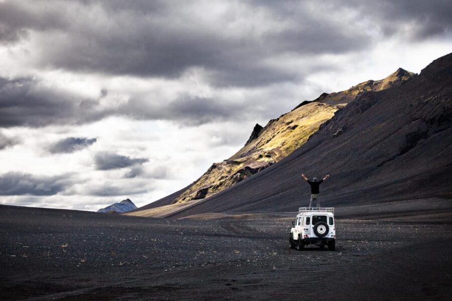 From REYKJAVIK: Landmannalaugar Private 4x4 Excursion - Exploring the Raven-Black Laugahraun Lava Field