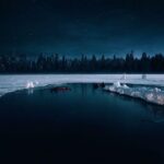 From Rovaniemi: Ice Floating under Aurora Borealis - Starting Point at Safartica Office in Rovaniemi