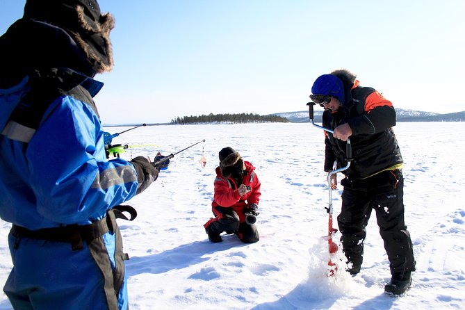 From Saariselkä: Ice Fishing Tour to Lake Inari, reindeers &lunch - Starting Point and Meeting Details in Saariselkä