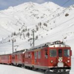 From Saint Moritz: Bernina Red Train with Winery Tasting - Exploring Tiranos Historic Center During Your Free Time