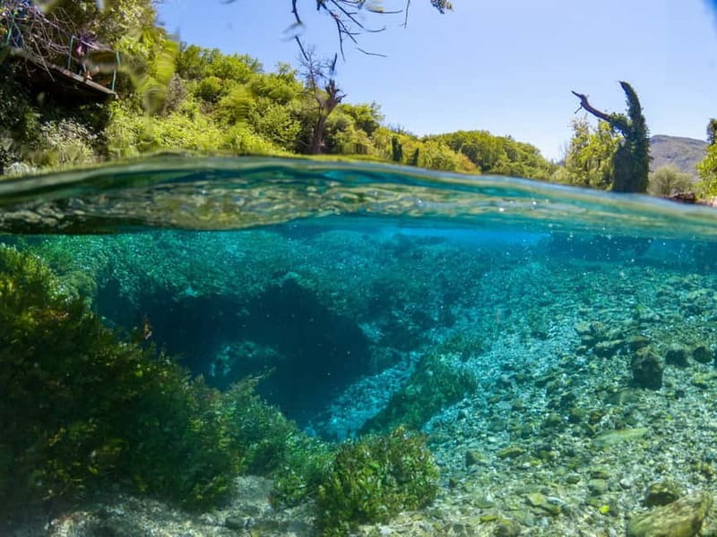 From Sarandë: The Blue Eye and Lekuresi Castle - From Sarandë to the Blue Eye: A Natural Marvel