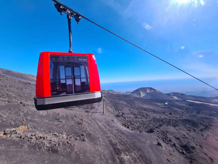 From Sciacca: Etna with Cable Car Ride and Taormina Visit - Exploring Taormina on Your Own with Free Time