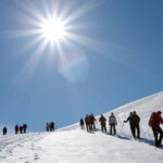 From Seljavallalaug: Eyjafjallajökull Volcano Summit Hike - The Ascent from the Foothills to the Snowline of Eyjafjallajökull