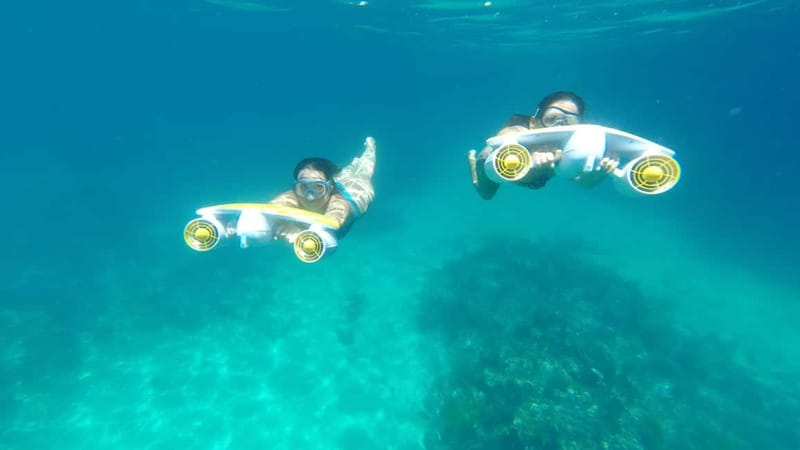 From Sesimbra: Sea Scooter Snorkeling boat Tour - Starting Point at Avenida dos Náufragos in Sesimbra