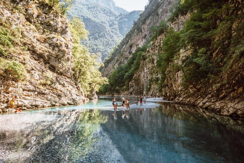 From Shkoder: Komani Lake and Shala River - Arriving at the Shala River’s Remote Shores