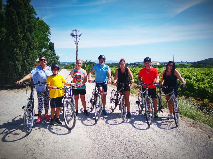 From Sitges: Cycling Tour with Winery visit and Tasting - Easy and Comfortable Pickup in Sitges
