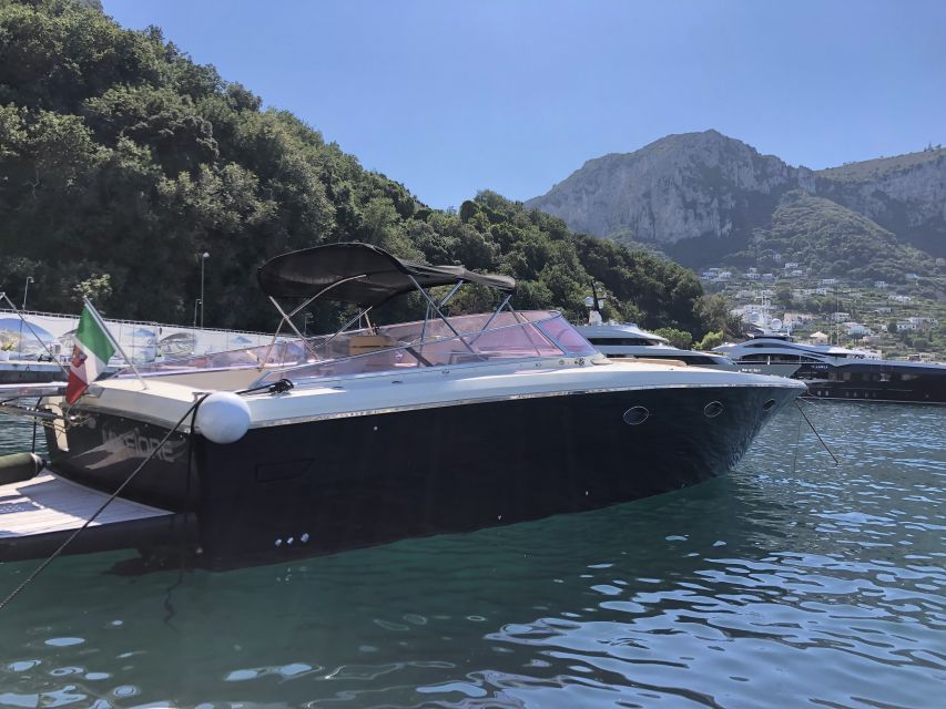 From Sorrento: Private Capri Boat Tour with Drinks - Departure and Pick-up from Sorrento