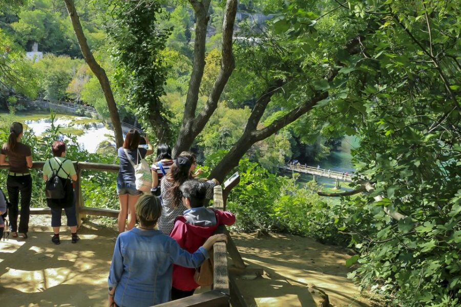 From Split: Krka Waterfalls Tour with Boat Ride & Swimming - The Scenic Boat Ride to Skradin