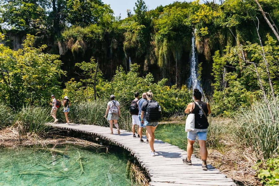 From Split: Plitvice Lakes Guided Tour with Entry Tickets - Exploring the Iconic Waterfalls and Lakes
