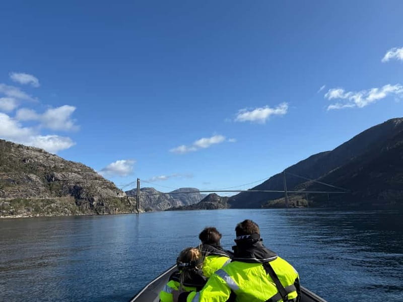 From Stavanger: Lysefjorden & Pulpit Rock Safari by RIB - Departure Point and Tour Logistics