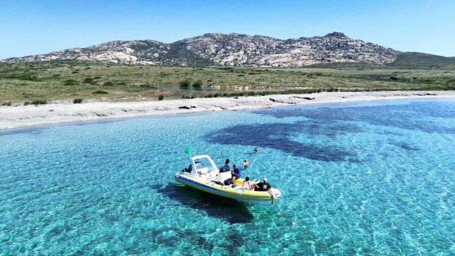 From Stintino: half-day tour by dinghy to Asinara with aperitif - Embarking from Stintino’s Port for Asinara by Dinghy