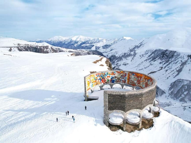 From Tbilisi: Guided Day Trip to Ananuri, Gudauri, & Kazbegi - Scenic Drive to Gudauri and the Friendship Monument