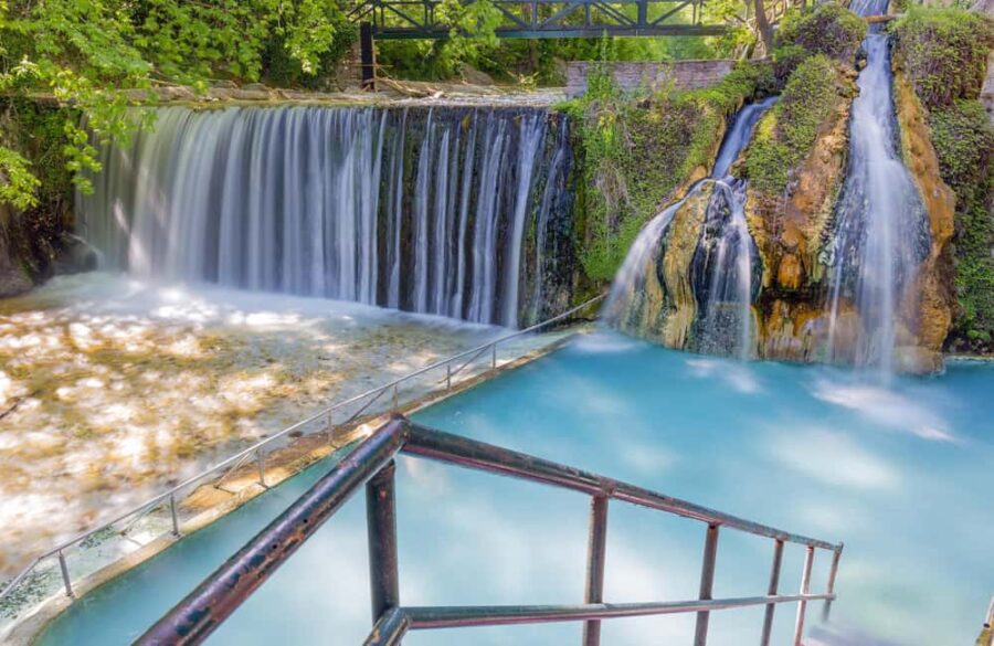 From Thessaloniki: Private Thermal Springs & Nature Escape - Scenic Drive to Edessa for Waterfalls and Green Parks