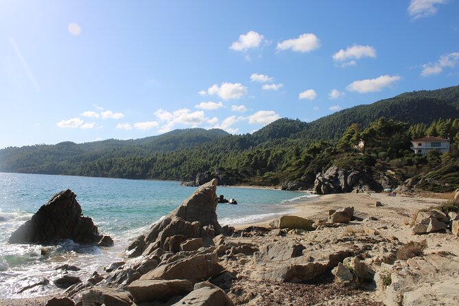 From Thessaloniki to Sithonia Beaches and Scenic Villages Tour - Exploring Fava Beach: The First Stop