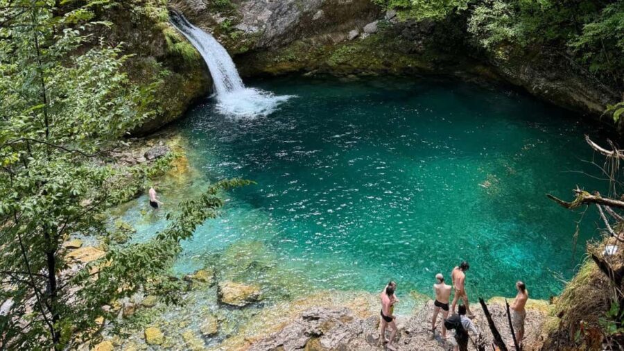 From Tirana/Durres/Shkoder: Day Tour to Theth and Blue Eye - Panoramic Views from Qafe Thore Mountain