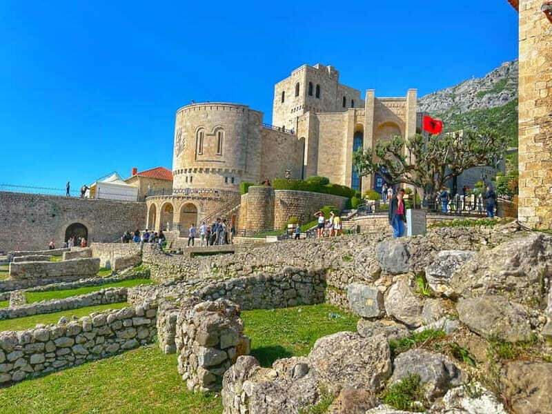 From Tirana: Kruja Castle, Old Bazaar & Sari Salltik View - Kruja Old Bazaar: Traditional Crafts and Souvenir Shopping