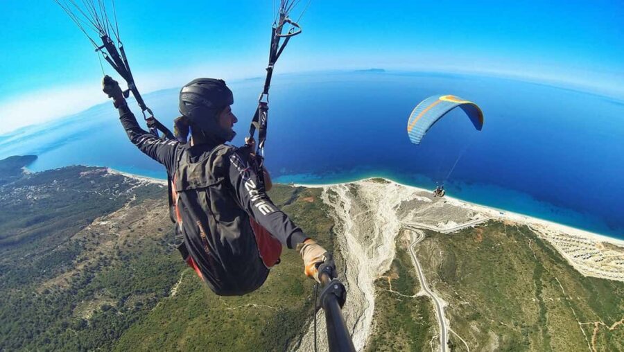 From Tirana:Sazan,Karaburun Beach tour &Paragliding in Vlora - Exploring Sazan Island’s Natural Beauty and Quiet Beaches
