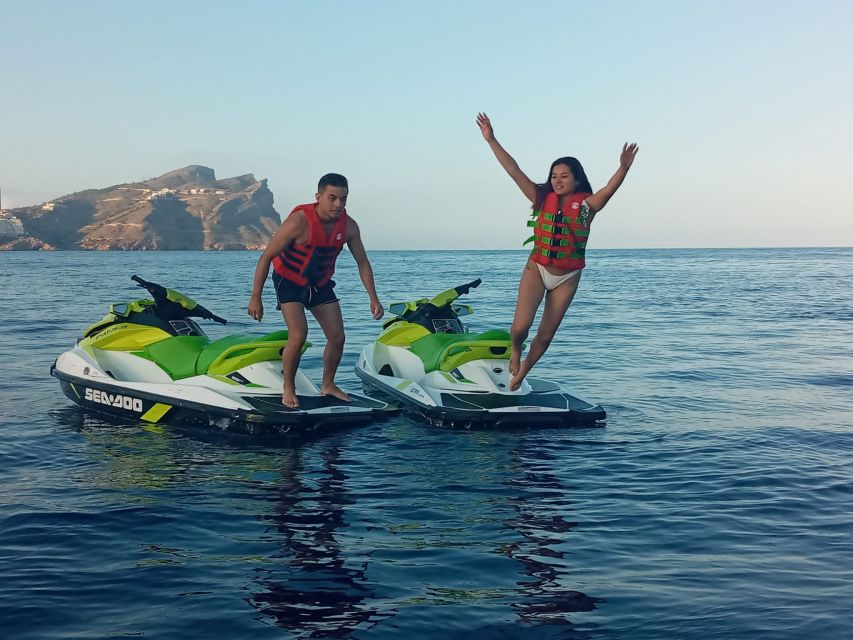 from Torrevieja: Jet ski tour without a license. - The Experience of Driving a Jet Ski Without a License