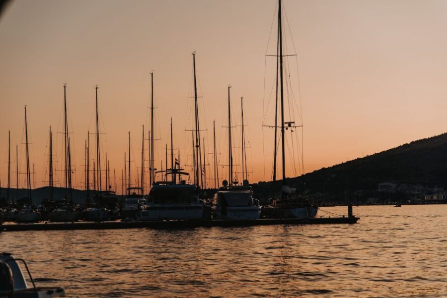 From Trogir: Sunset Private Tour - The Route from Trogir to the Fishing Village Maslinica