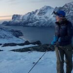 From Tromsø: Guided Snowshoe Hike Experience - The Scenic Route: Fjords, Mountains, and Islands in Winter Light