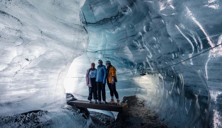 From Vík: Katla FastTrack Ice Cave Tour - The Exciting Super Jeep Ride to the Glacier at Vík
