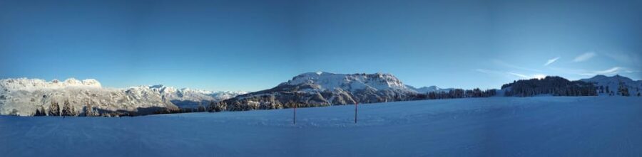 From Zurich main station: 4h ski school for beginners with arrival - The Location: Flumserberg Tannenbodenalp and the Swiss Alps