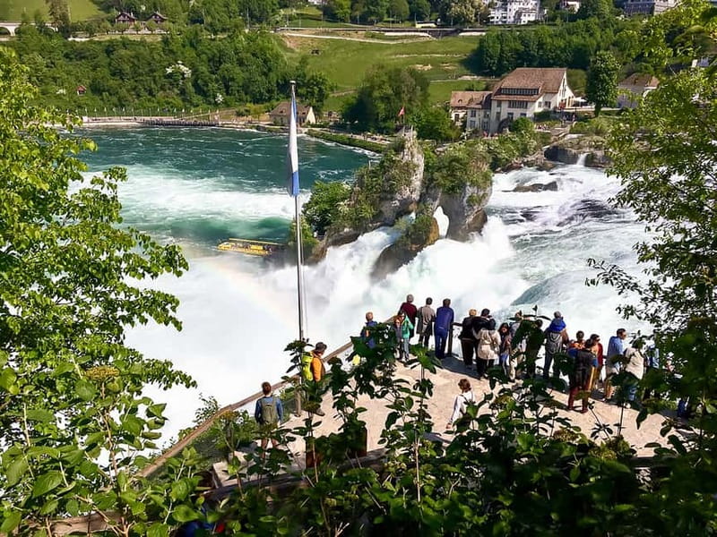 From Zurich: Rhine Falls Coach Tour with Entry Tickets - Exploring Rhine Falls and Its Viewing Platforms