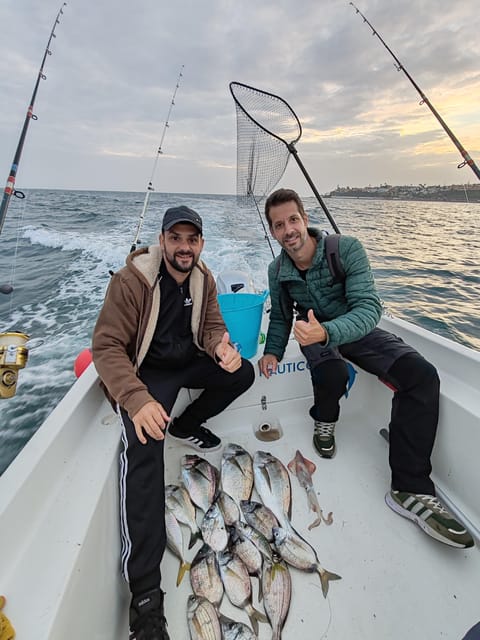 Fuengirola: Bottom Fishing with Jigging and Squid, 2, 4 and 6 hours - Catching a Variety of Local Fish Species