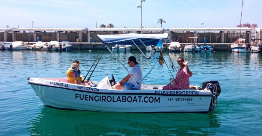 Fuengirola no License Boat from 2 To 4 Hours - Starting from Fuengirola Marina in Andalusia