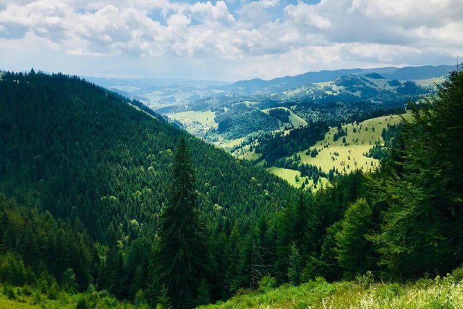 Full Day 4x4 Tour in the Eastern Carpathians - Reaching the Naskalat Mountains for Panoramic Views