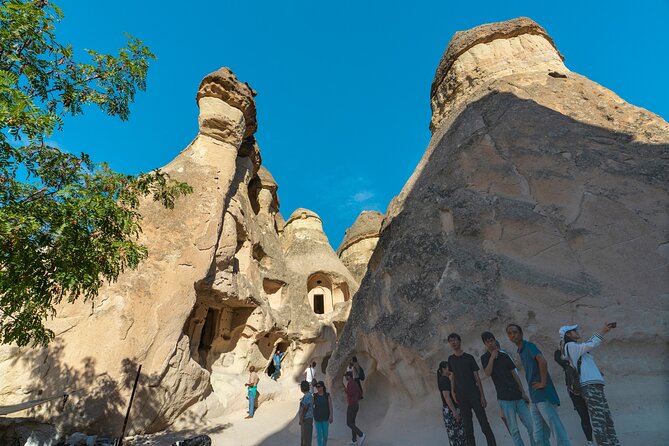 Full-Day Cappadocia Tour with Lunch, from Goreme - Pasabag (Monks Valley): Fairy Chimneys with Double and Triple Rock Caps